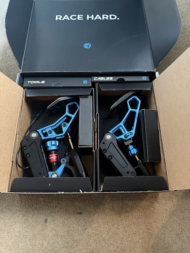 Cube Controls SP01 Sim Racing Pedals (2 Pedal Set / GT Style) - 200kg Load Cell