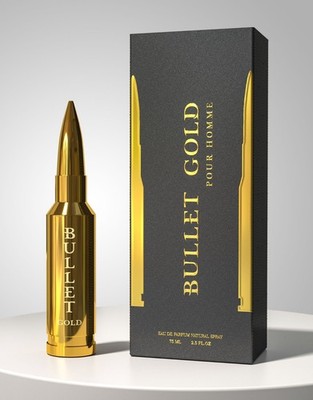 BULLET GOLD by Bharara Beauty for Men 2.5 oz 75 ml Eau de Parfum Spray NEW