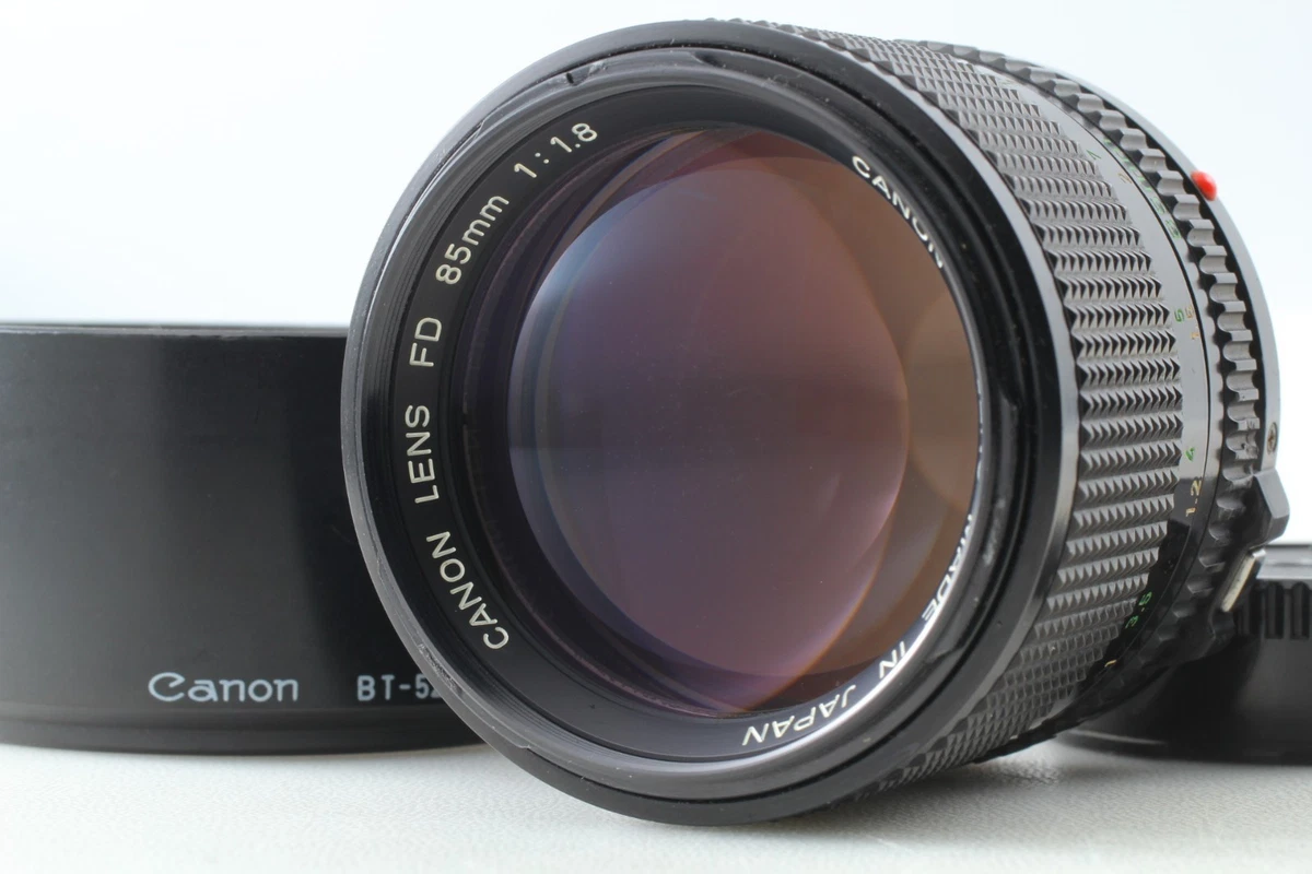 整備済み Canon New FD NFD 85mm F1.8 キヤノン 整備済・完動品】キヤノン canon Canon New FD 85mm f1.8 ポートレート