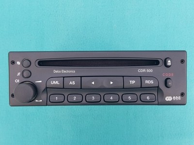 Delco CDR 500 Opel CD Radio Astra Corsa Frontera Omega Sintra Vectra Zafira