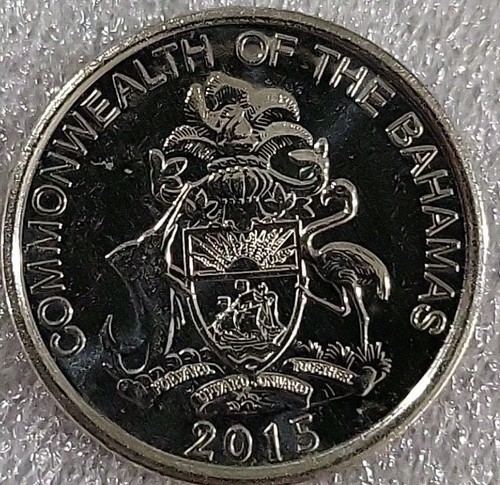 Münzen der Welt - Bahamas 5 Cents 2015 Münze KM# 221 *B680