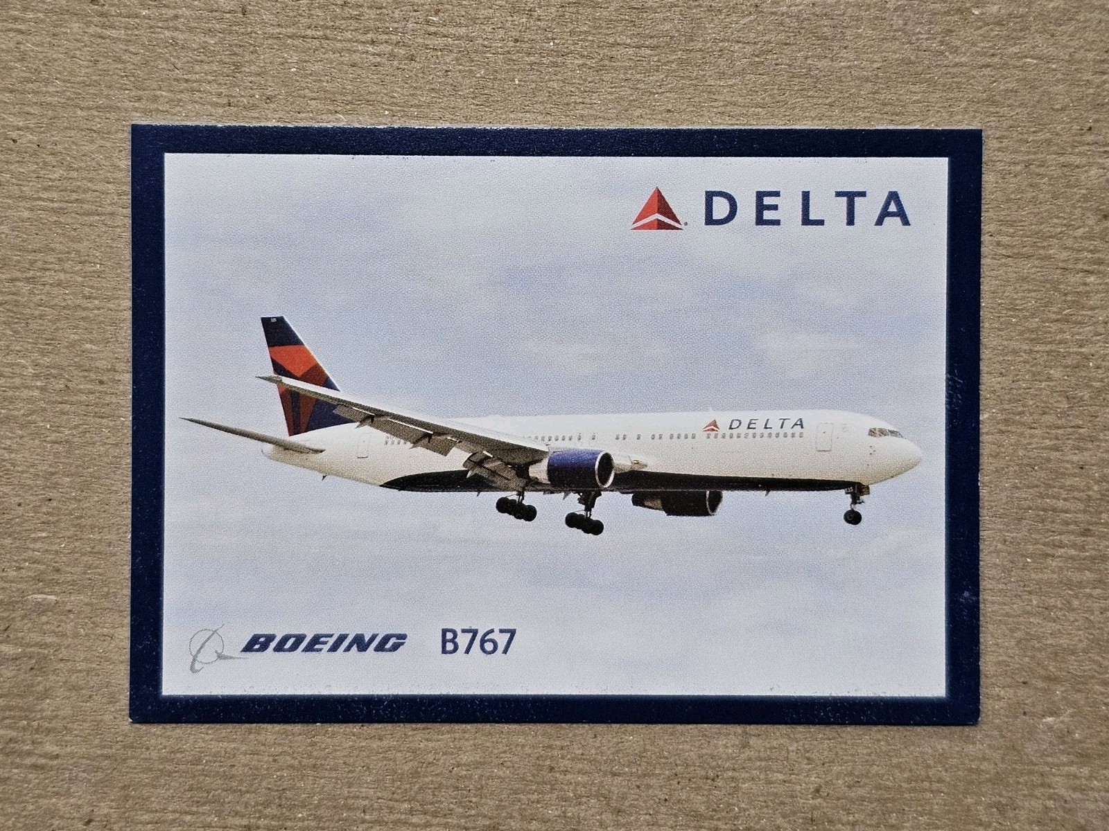 2010 Delta Air Lines Aircraft Trading Card #22  Boeing 767