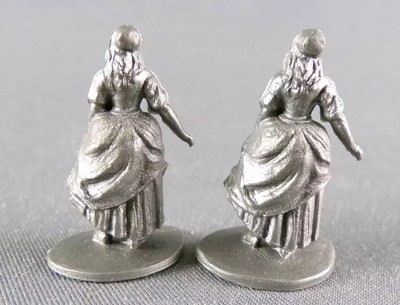 Figurine FF PARIS 1/72 – Thierry La Fronde & Isabelle – Plastique à Peindre, Occasion