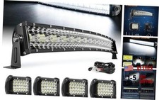 LED Light Bar Kit, 32Inch 585W Ultra Slim Double Row 585W 72W LIGHT BAR KIT