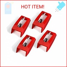 4Pcs Record Player Needle for Crosley, Victrola, ION, LP, Premium Turntable Styl
