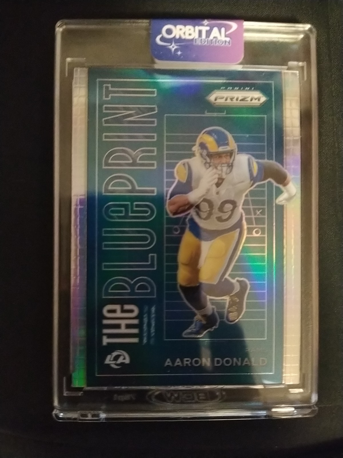 2023 Panini Prizm the Blueprints Aaron Donald #BP-8