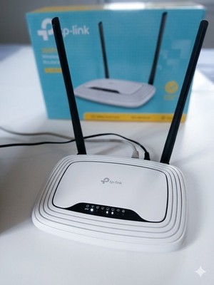 TP- LINK TL WR841N 300MBPS WIRELESS N ROUTER WI- FI INTERNE 
