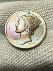 1919 Mercury Dime Lustrous AU+ High Grade Toned