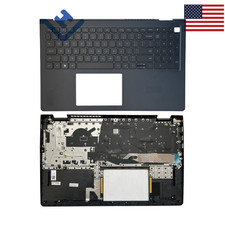 New For Dell Inspiron 3511 3510 3520 3525 3521 Palmrest Keyboard 054WVM Black US