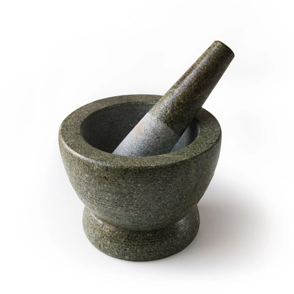 Stone Pestle & Mortar - 18cm Diameter (7")