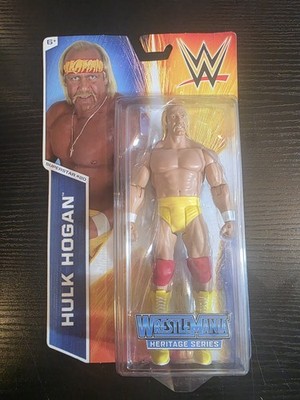WWE WrestleMania Heritage Series Hulk Hogan Basic #20 Figure 2014 Mattel