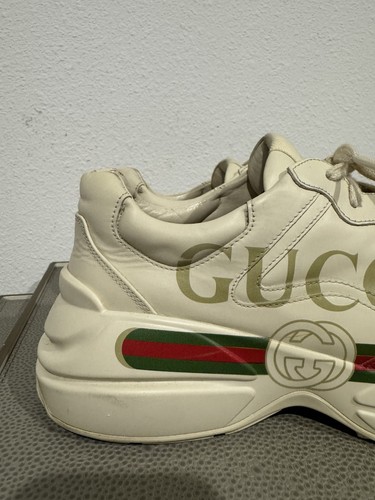 Zapatillas Gucci Rhyton Vintage Logo Talla 8.5 G Para Hombre - Imagen 2 de 24
