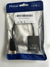 Moread DisplayPort (DP) to VGA Adapter Cable Gold Plated New