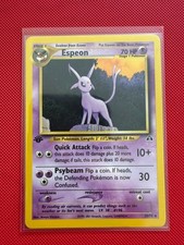 Pokemon Cards Neo Discovery 1st Edition Lot Espeon 20/75 Vintage WOTC for binder