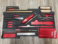 Snap-on Gmtk Punch File And Chisel Set With Saw Handle Ruler And Foam Tray. Snap-on Gmtk Punch File And Chisel Set With Saw Handle Ruler And Foam Tray.