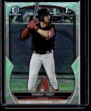 2023 BOWMAN DRAFT TOMMY TROY RC ARIZONA DIAMONDBACKS #BDC-103 LUNAR GLOW