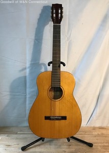 Vintage Harmony F-68-M Classical Acoustic Guitar USA Made 1968 with TKL Gig Bag