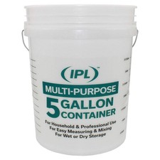 ENCORE PLASTICS 56511 Paint Pail,20 qt,13 5/8",12 1/2" L 6TWA6