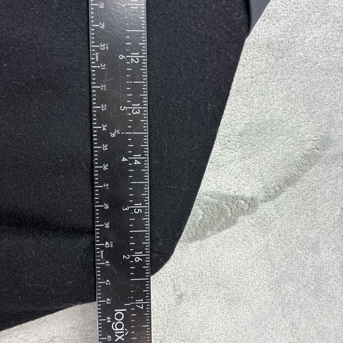 Banana republic Coat 10 black overcoat Angora and Wool blend Made in Italy - Picture 16 of 18