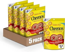 (Free Duty Tax) Cheerios Whole Grain Oats Gluten-Free Breakfast Cereal, 2.2
