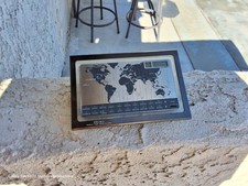 Vintage Seiko World Time Voice Alarm Clock read