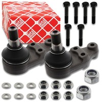 2X Febi Bilstein Traggelenk FÜHrungsgelenk Vorne Ford Transit E