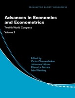 Victor Chernozhukov / Advances In Economics And Econometrics9781009531412