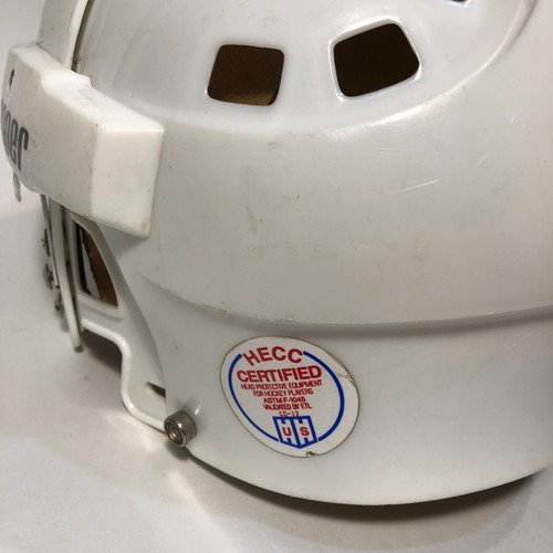 Vintage Cooper Ice Hockey Helmet SK2000 White - Picture 8 of 15