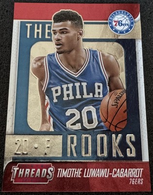 2016-17 Threads THE ROOKS Timothe Luwawu-Cabarrot #33 Philadelphia 76ers