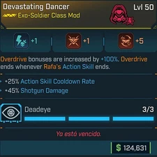 Borderlands 4 🌟 DANCER RAFA MOD  🌟 AWE SOLTADO TEMERARIO 🌟  SHOTGUN DAMAGE 🌟