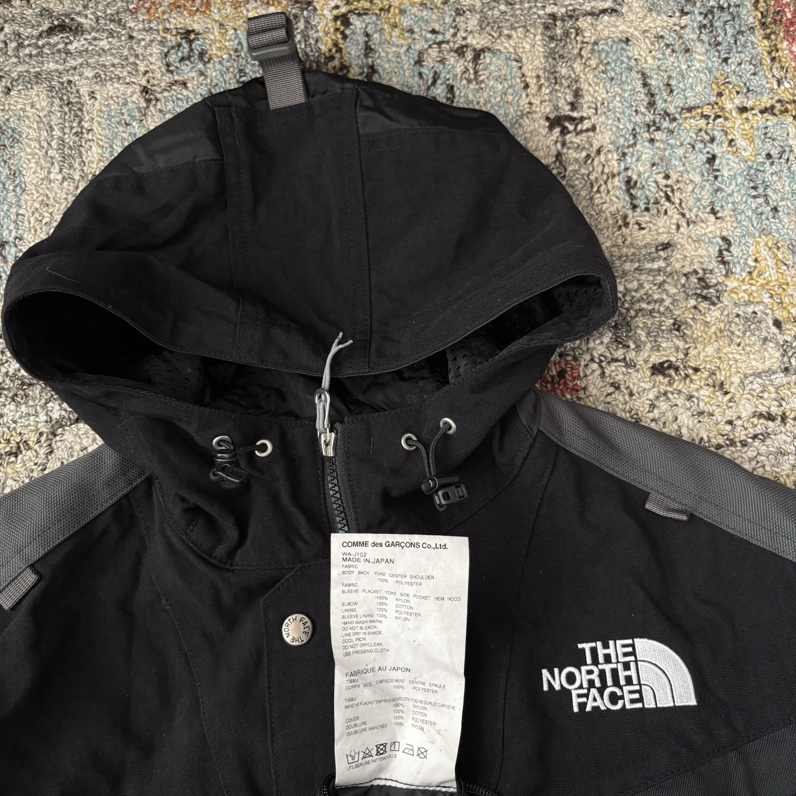 Junya Watanabe The North Face SS18 Terra 65 backpack jacket Black men’s size M image 4