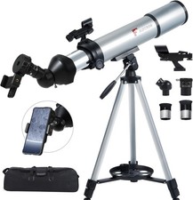 Powerful Telescope 80mm 600mm for Kids Adults Phone