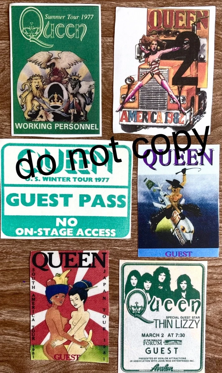 Queen (Musical Artist) Concert Memorabilia for sale | eBay