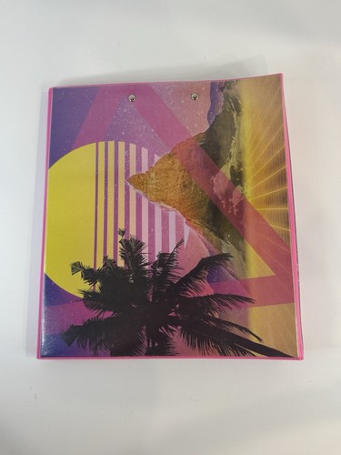 Trapper Keeper ~ Binder Retro Portfolio Sunset Folder 2021 Mead - Picture 2 of 5