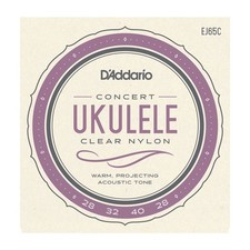D'Addario EJ65C Pro-Arte Custom Extruded Concert Ukulele Strings - 28-40