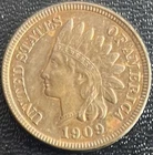 1909 Indian Head Cent Uncirculated BN Some Mint Luster-Combo Shipping Available