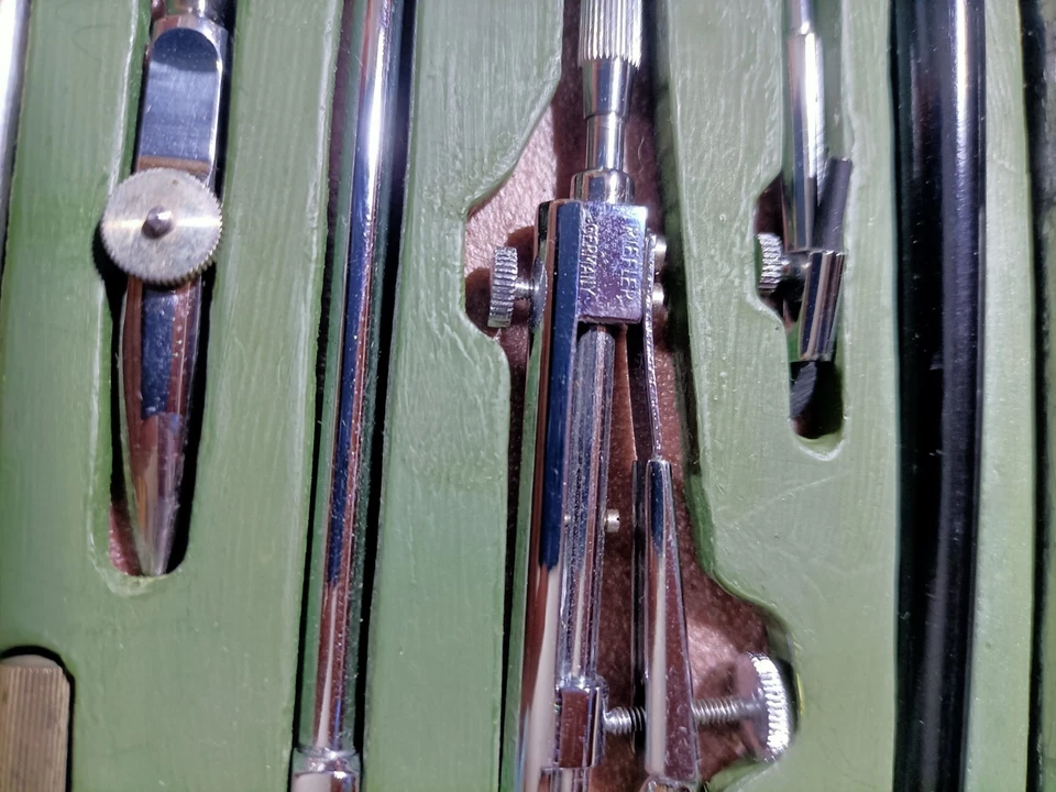 Set compassi Original Werein E Riefler Professional - Immagine 4 di 4