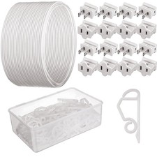 117 Pcs SPT-2 Electrical Wire 18 AWG 2-Conductor Extension Wire Zip Cord with...