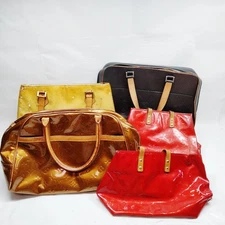 NO TARIFF Louis Vuitton Vernis Hand Bag Tote Bag 5 piece set 583134