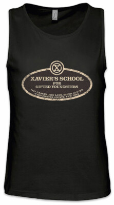 Xavier's School For Gifted Youngsters Herren Tank Top Professor X Logo Schule