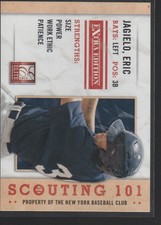 ERIC JAGIELO 2013 ELITE EXTRA EDITION SCOUTING 101 CARD #4