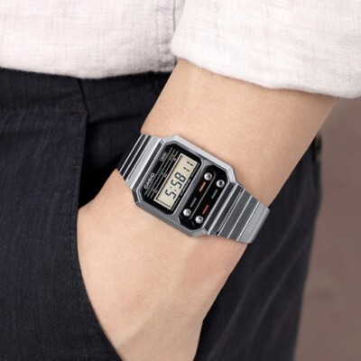 CASIO A100WE-1A Watch From Japan for sale online | eBay