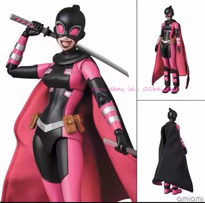 MAFEX No.83 EVIL GWENPOOL Medicom Toy Mafex No.083 1/12 Evil Gwenpool Action Figure