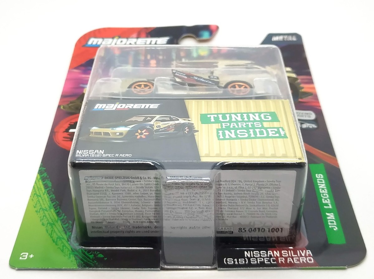 Majorette JDM Legends Nissan Silvia S15 Spec R Aero Gold 1:64 (3