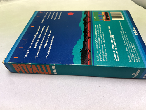 1983 Activision Colecovision Game Cartridge Pitfall! Complete Box & Manual - Picture 9 of 18