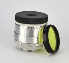 SOVIET USSR KMZ SILVER COLOR 8-BLADES HELIOS-44 M49 SLR LENS