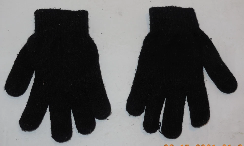 Guantes guantes Batman para niños negro amarillo Foto 2 de 2