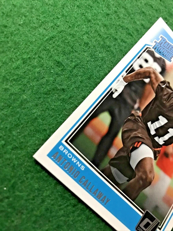 2018 Donruss #341 RC Antonio Callaway Chiefs Bears - Image 2 of 4