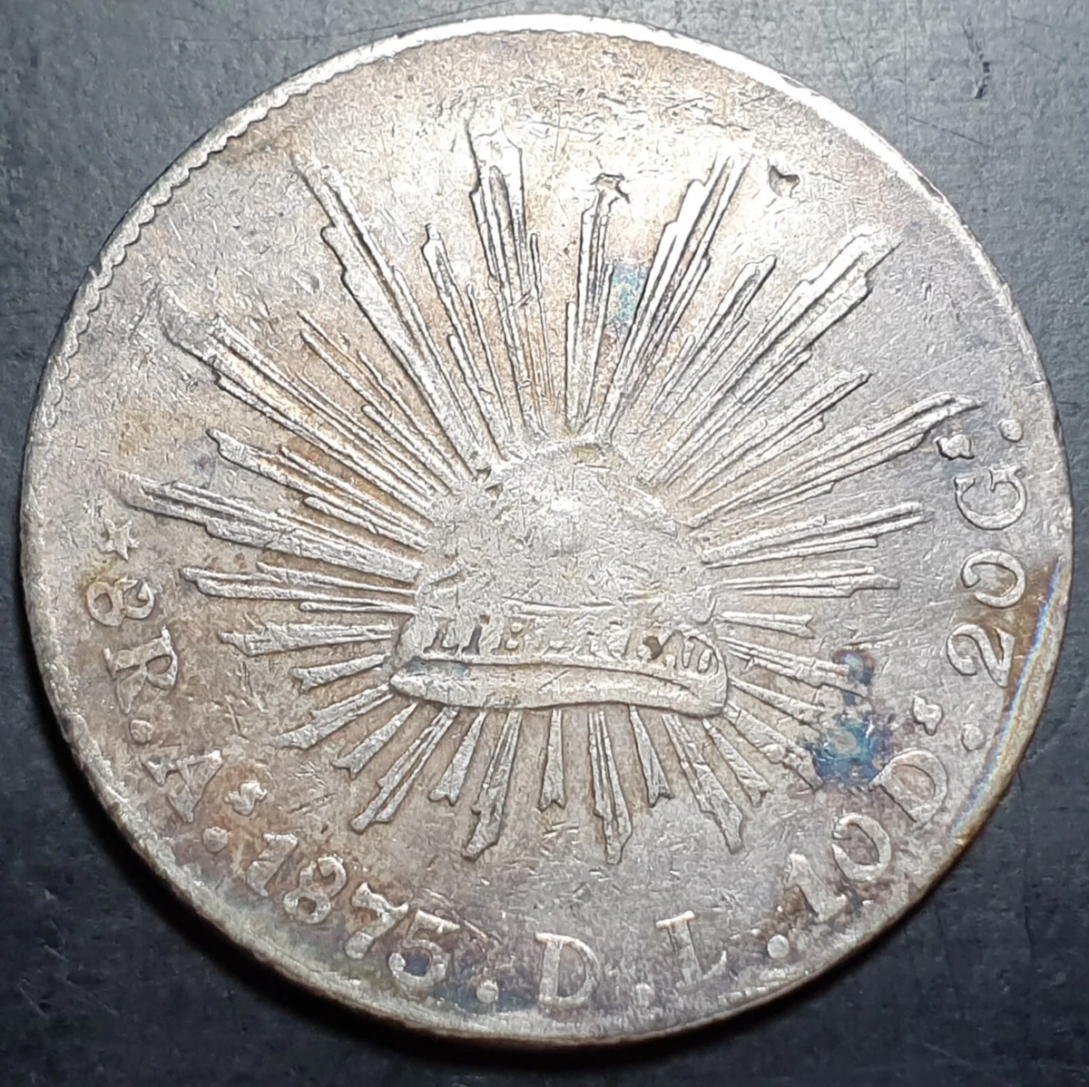 1875 年墨西哥第二共和国银币(1867-1905) | eBay