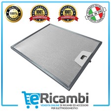 Filtro Cappa Alluminio Metallico 253X300X8mm Antigrasso Universale Faber Franke